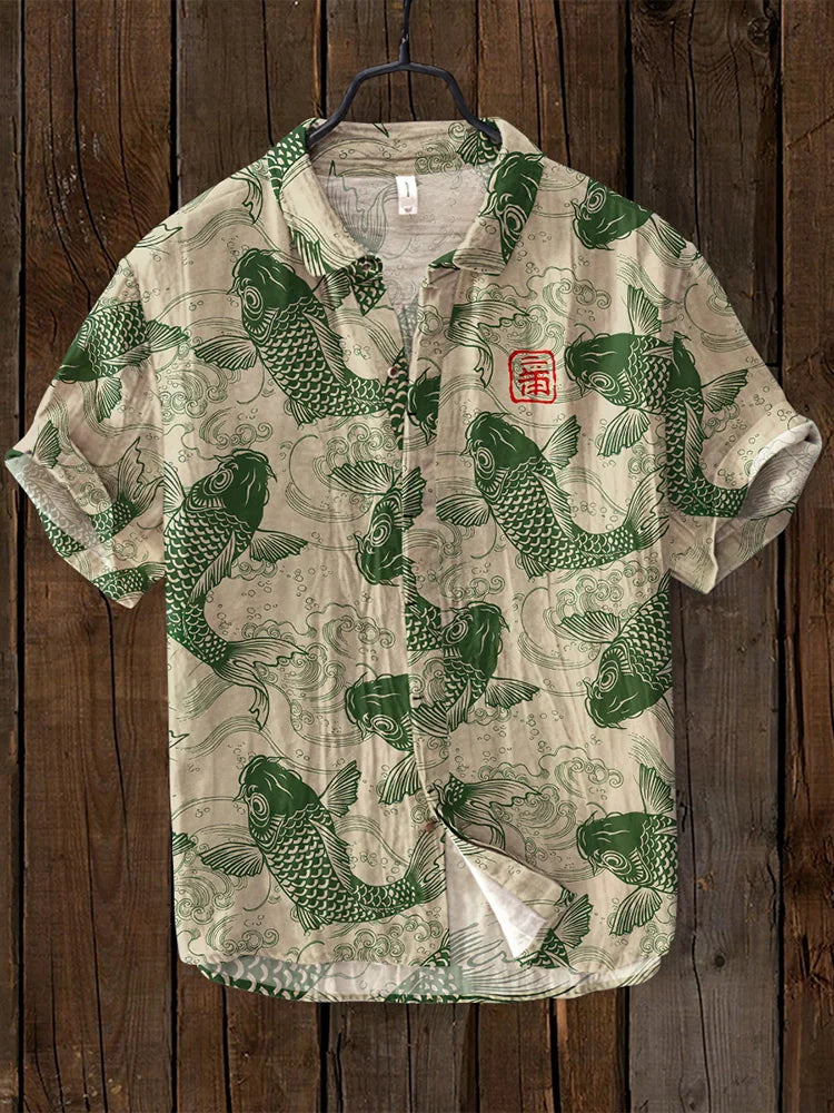 Koi Fish Short Sleeve Shirt