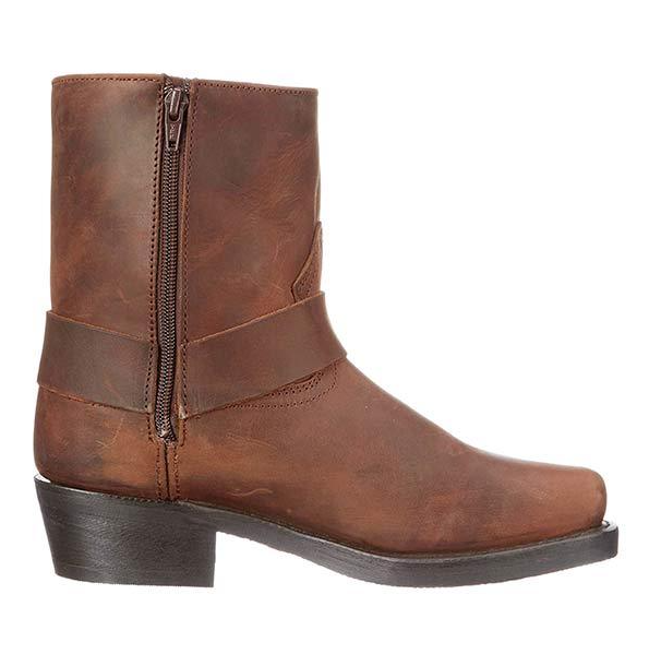 Men's Brown Leather Ankle Boots